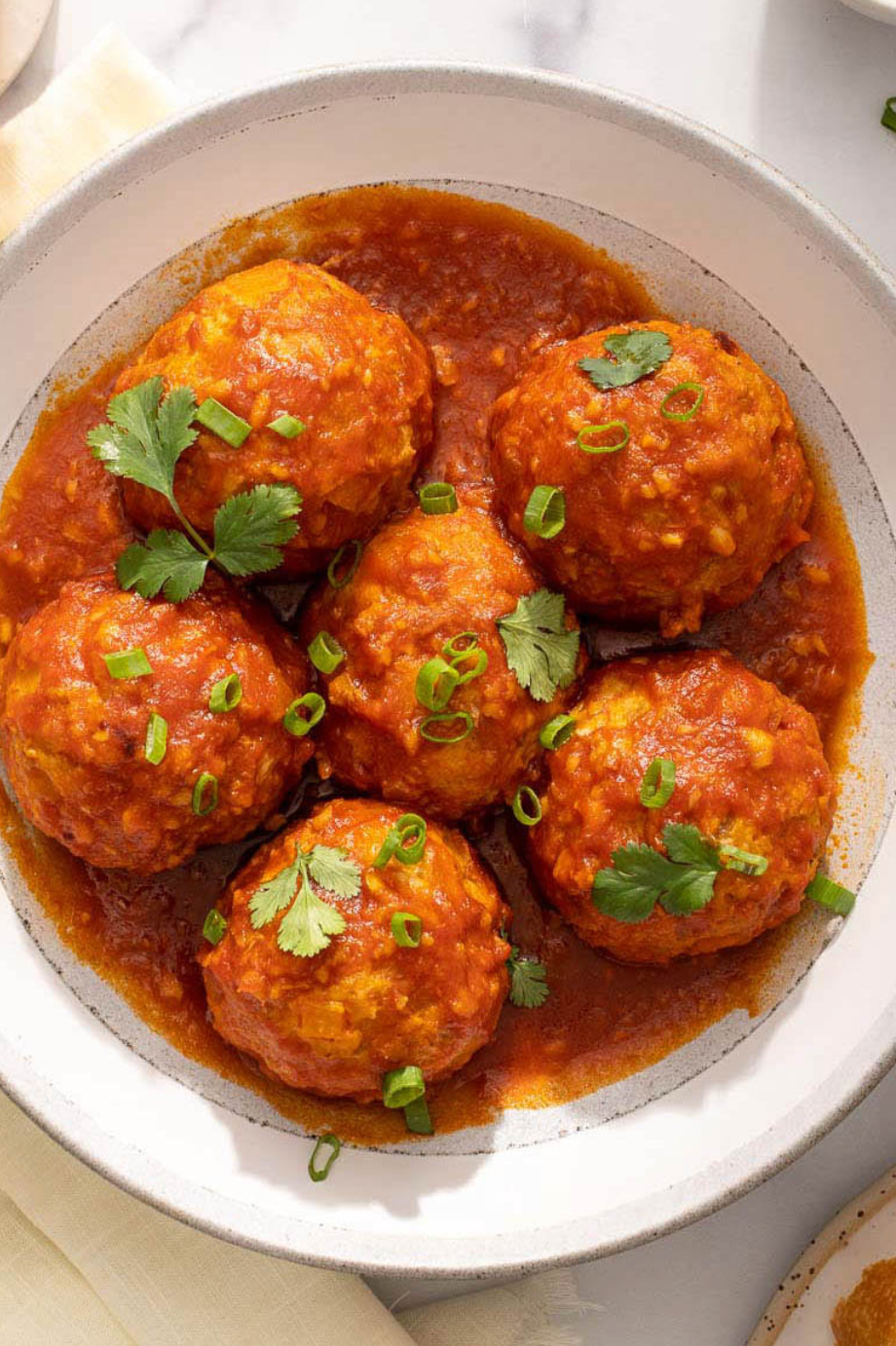 (MFW123)  Vietnamese Pork Meatballs & Rice