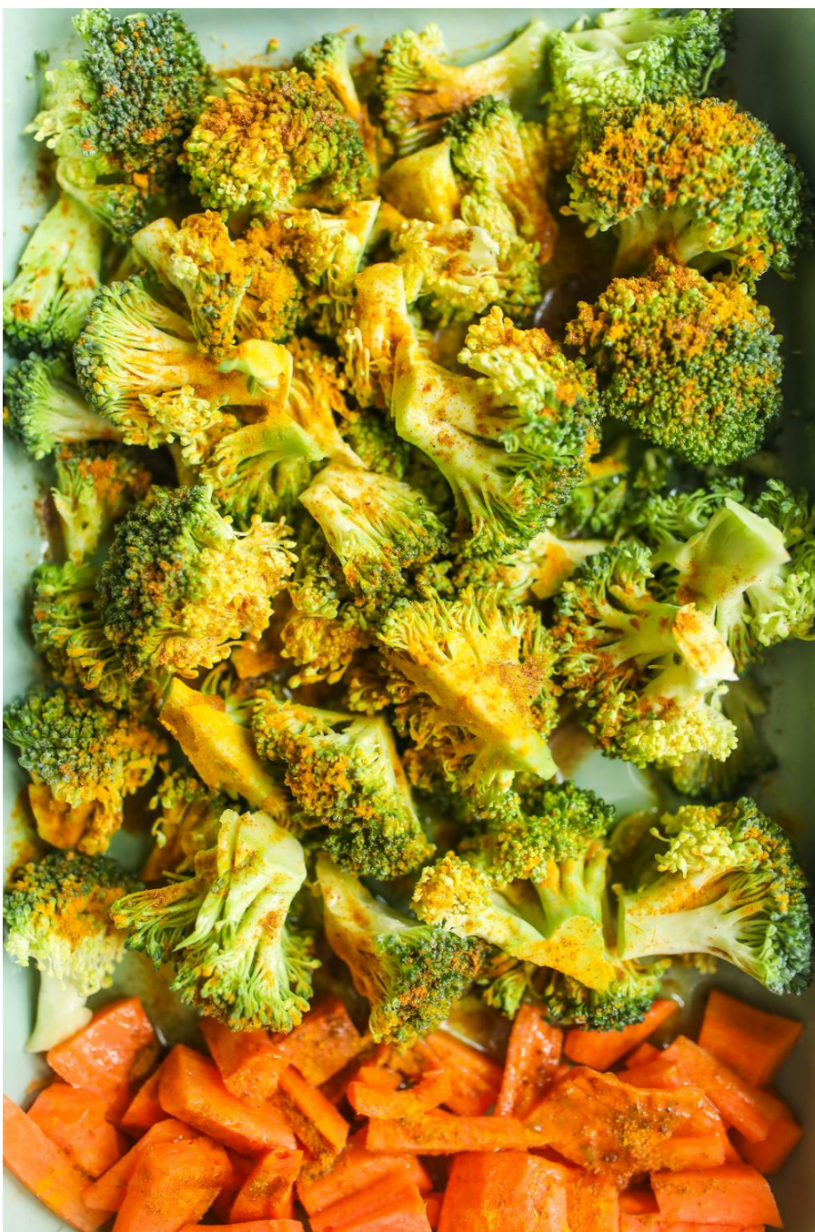 (MFW203) Pumpkin and Broccoli