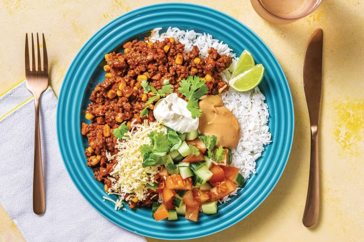 (MFW108) Mexican Tex-Mex Beef & Rice