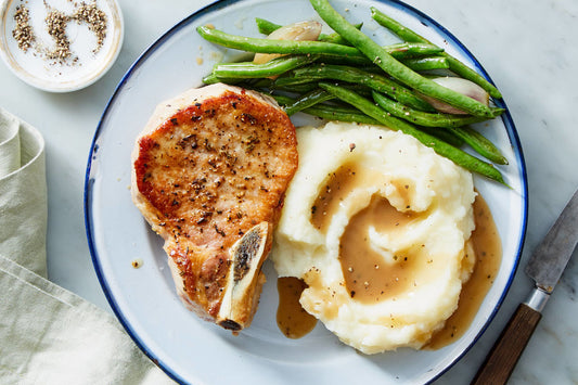 (MFW116) English Pork Sausage, Gravy & Mash