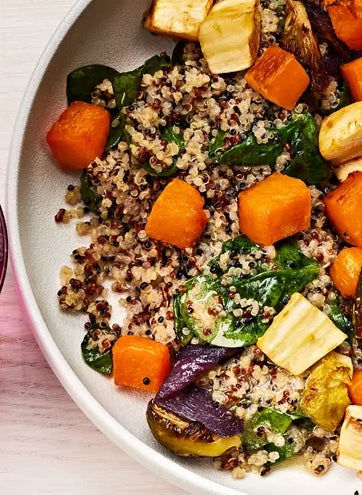 (MFW112) Roasted Veggies & Quinoa Bowl(V)