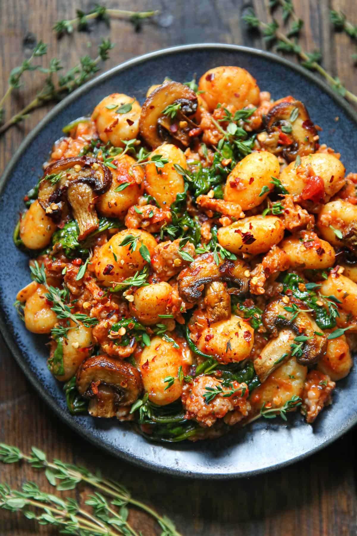 (MFW124) Gnocchi in Tomato & Mushroom Sauce (V)