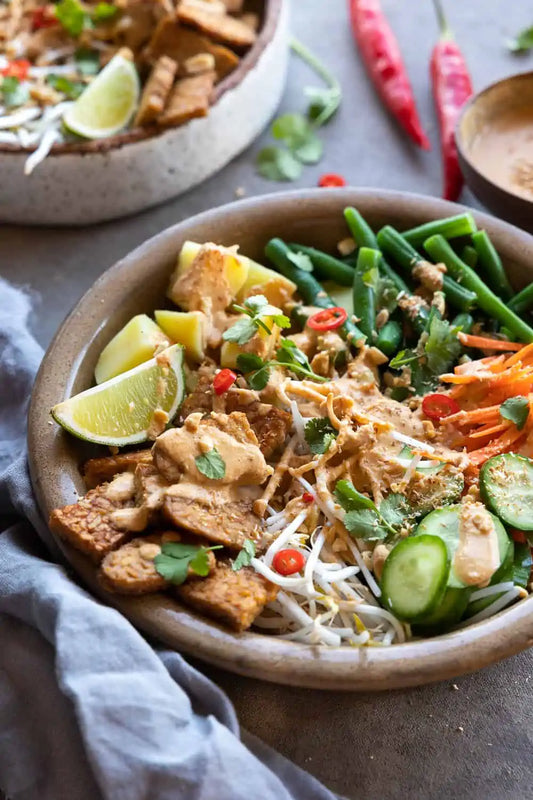 (MFW118) Indonesian Tofu Gado Gado & Peanutsauce (V)